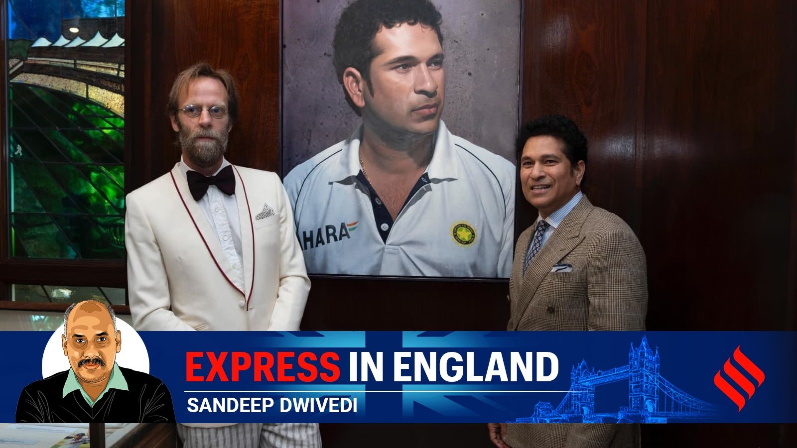 The artist behind Sachin Tendulkar's portrait at Lord's: ‘I got on very well with him… never seen him play'