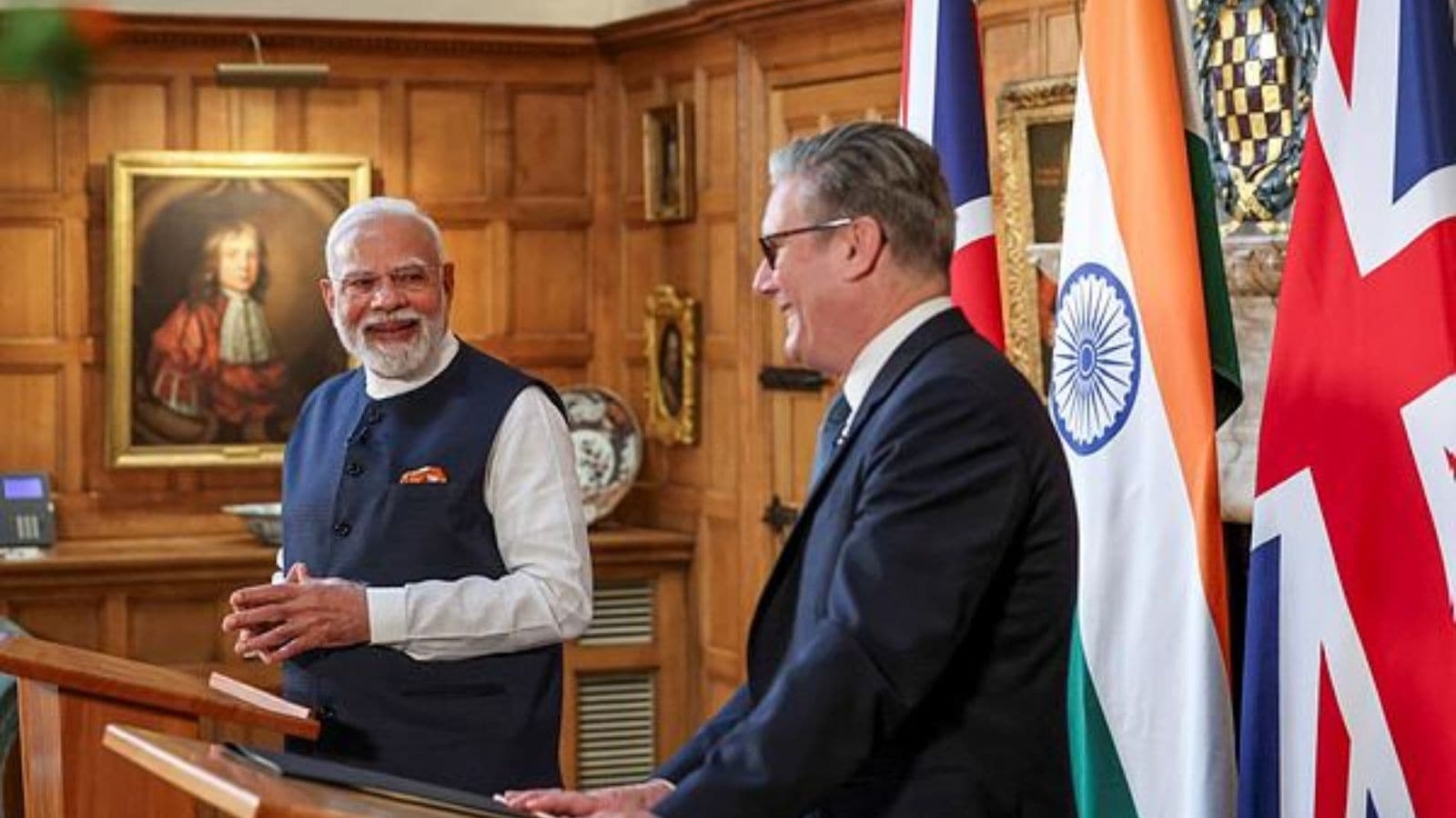 Lost in translation: PM Modi says ‘don't bother' as translator struggles at presser with UK's Starmer