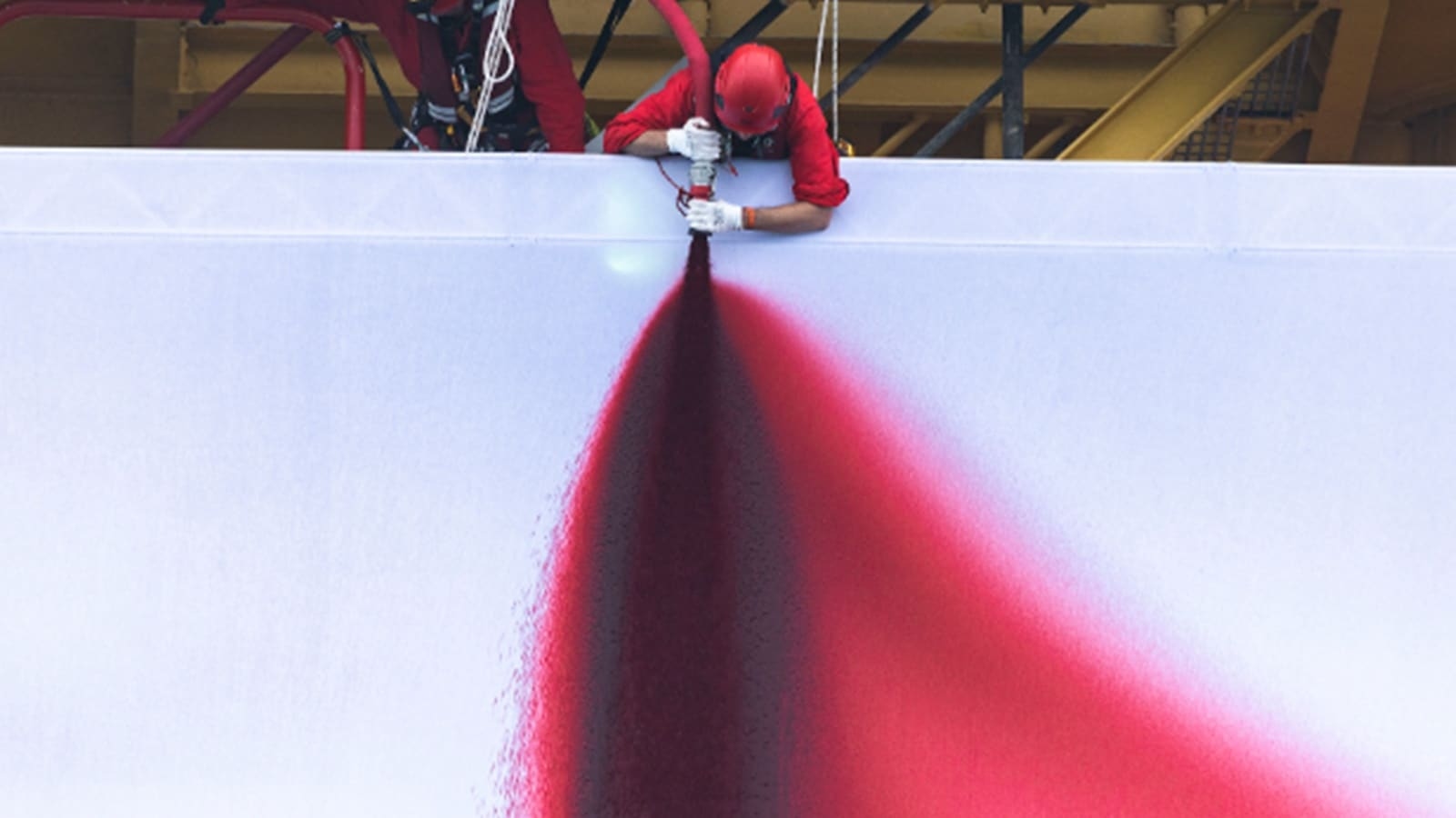 Anish Kapoor's protest art is now on display in the North Sea