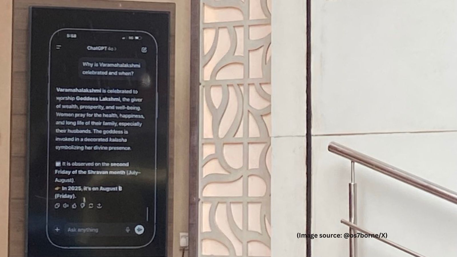 ‘Evolution starts in Bangalore': Bengaluru shop uses ChatGPT mobile interface for ad, viral post impresses netizens