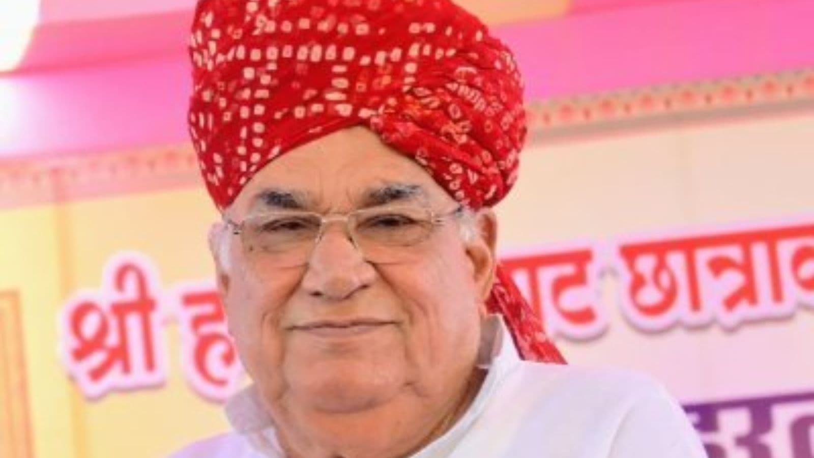 Army veteran and four-time MP Col. Sonaram Choudhary passes away at 80