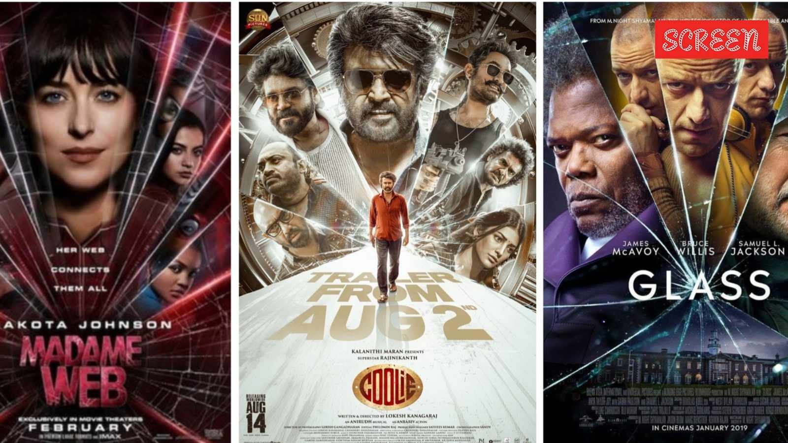 Rajinikanth's Coolie faces plagiarism heat as fans spot resemblances with posters of Dakota Johnson, James McAvoy and Vijay films: ‘Typical copycat'