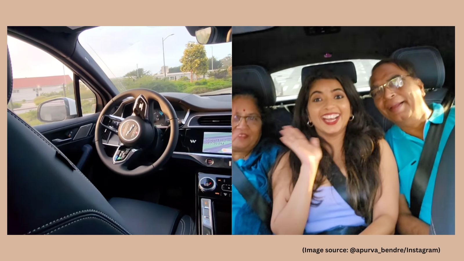 ‘A dream too far for India': vlogger takes her parents on driverless car ride in San Francisco, video viral