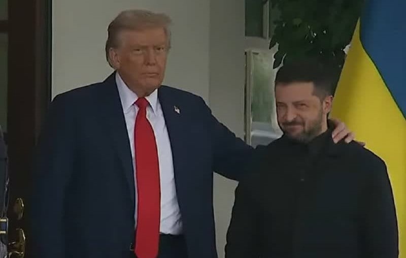 Donald Trump meets Zelenskyy at White House days after talks with Putin over Ukraine