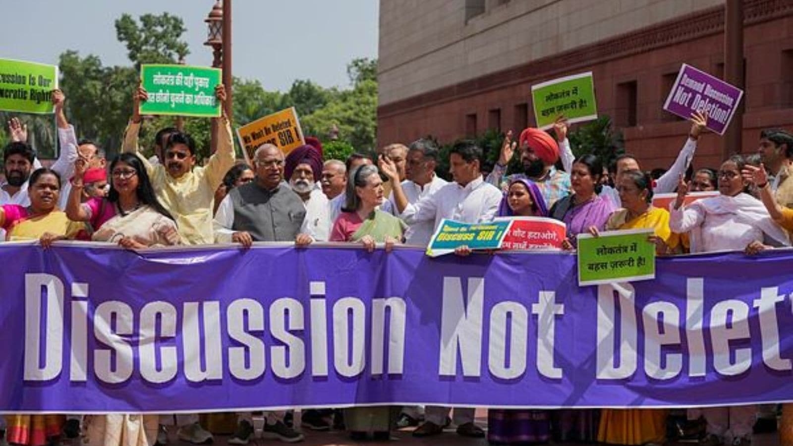 ‘Vote theft': Unease in BJD ranks as party protests, but at a distance from INDIA
