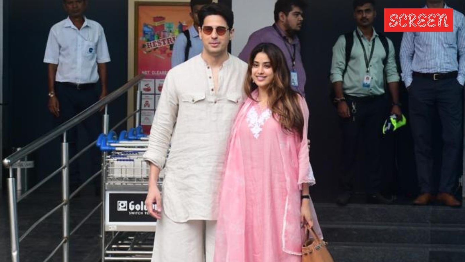 New dad Sidharth Malhotra visits Tirumala temple for the first time with Janhvi Kapoor, wears traditional veshti