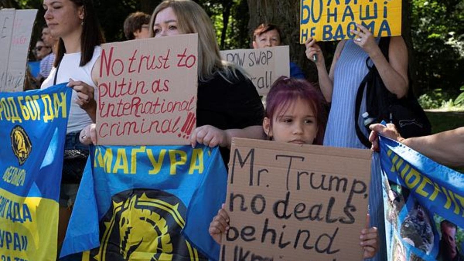 In Kyiv, disheartened Ukrainians wary ahead of Trump-Putin summit