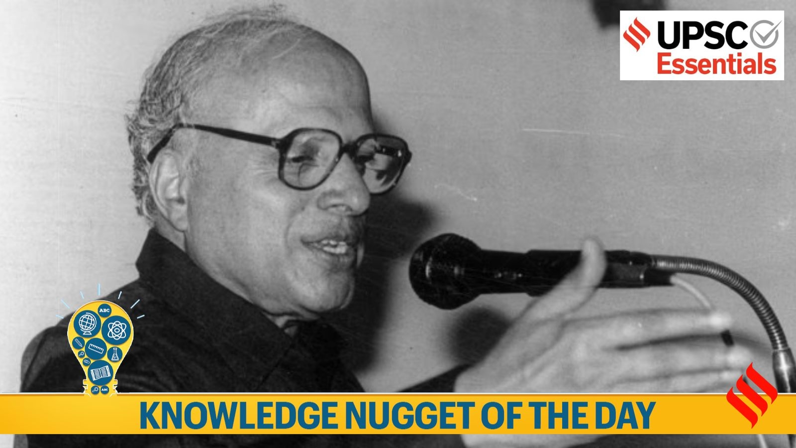 Knowledge Nugget: Why UPSC aspirants should read about M.S. Swaminathan