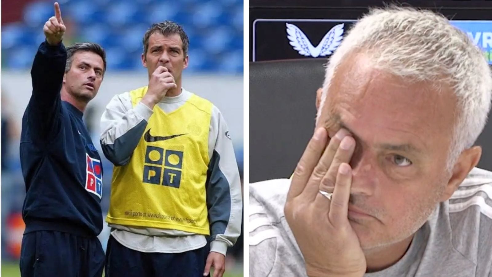‘A part of my history that goes': Jose Mourinho fights back tears in touching tribute after ex-Porto captain Jorge Costa dies at 53