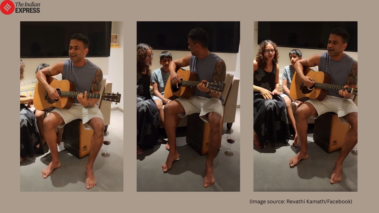 Zerodha's co-founder Nithin Kamath strums guitar with wife and son, sings Euphoria song in viral video: ‘Should perform on Bangalore band nights'