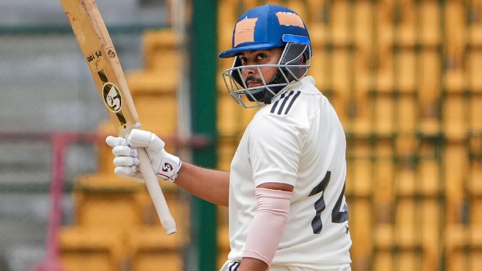 Prithvi Shaw smashes hundred in debut innings for Maharashtra in Buchi Babu Trophy 2025
