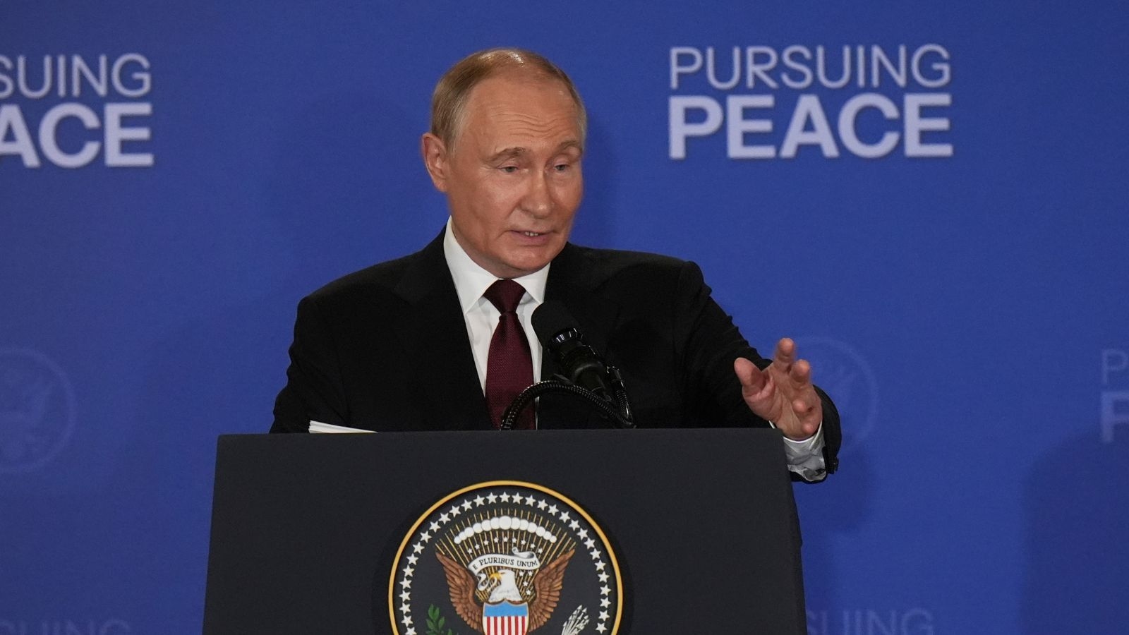 In first remarks after meeting Trump, Putin calls Alaska summit ‘timely and extremely useful'