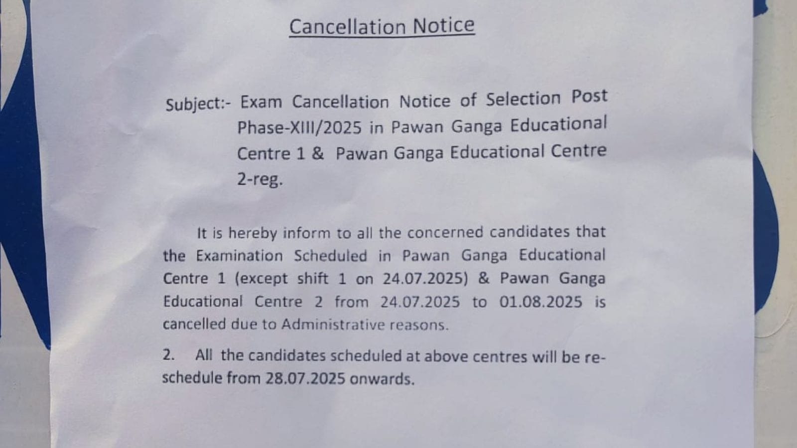 ‘Poved unreliable': Candidates demand vendor change as chaos mars SSC Selection Post Phase 13 exam
