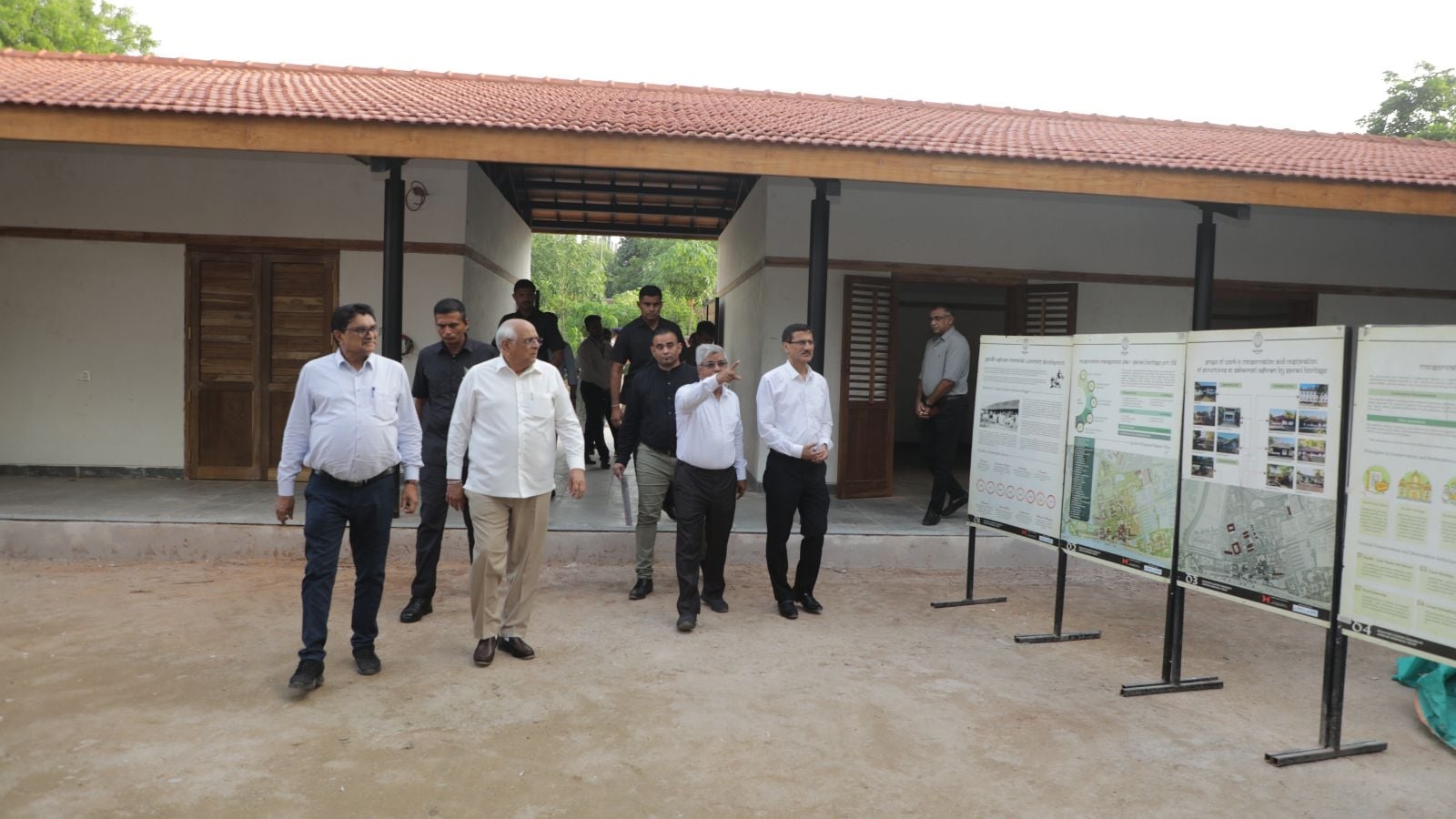 CM inspects progress of Sabarmati Ashram Redevelopment Project in Ahmedabad