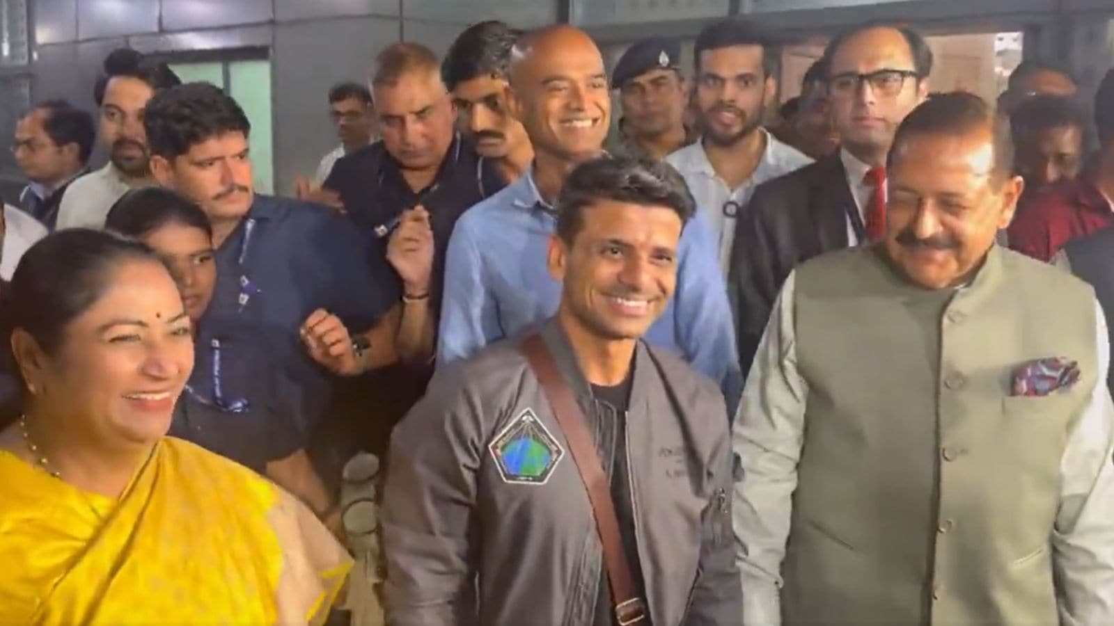 Astronaut Shubhanshu Shukla reaches Delhi, set to meet PM Modi today