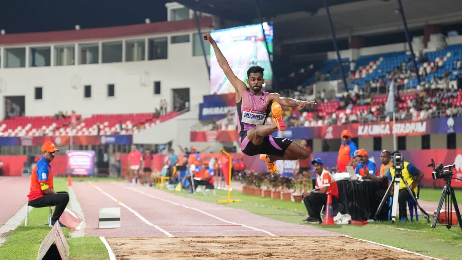 Sreeshankar Murali saves best for last, wins dramatic long jump at Indian Open World Athletics Continental Tour event in Bhubaneswar
