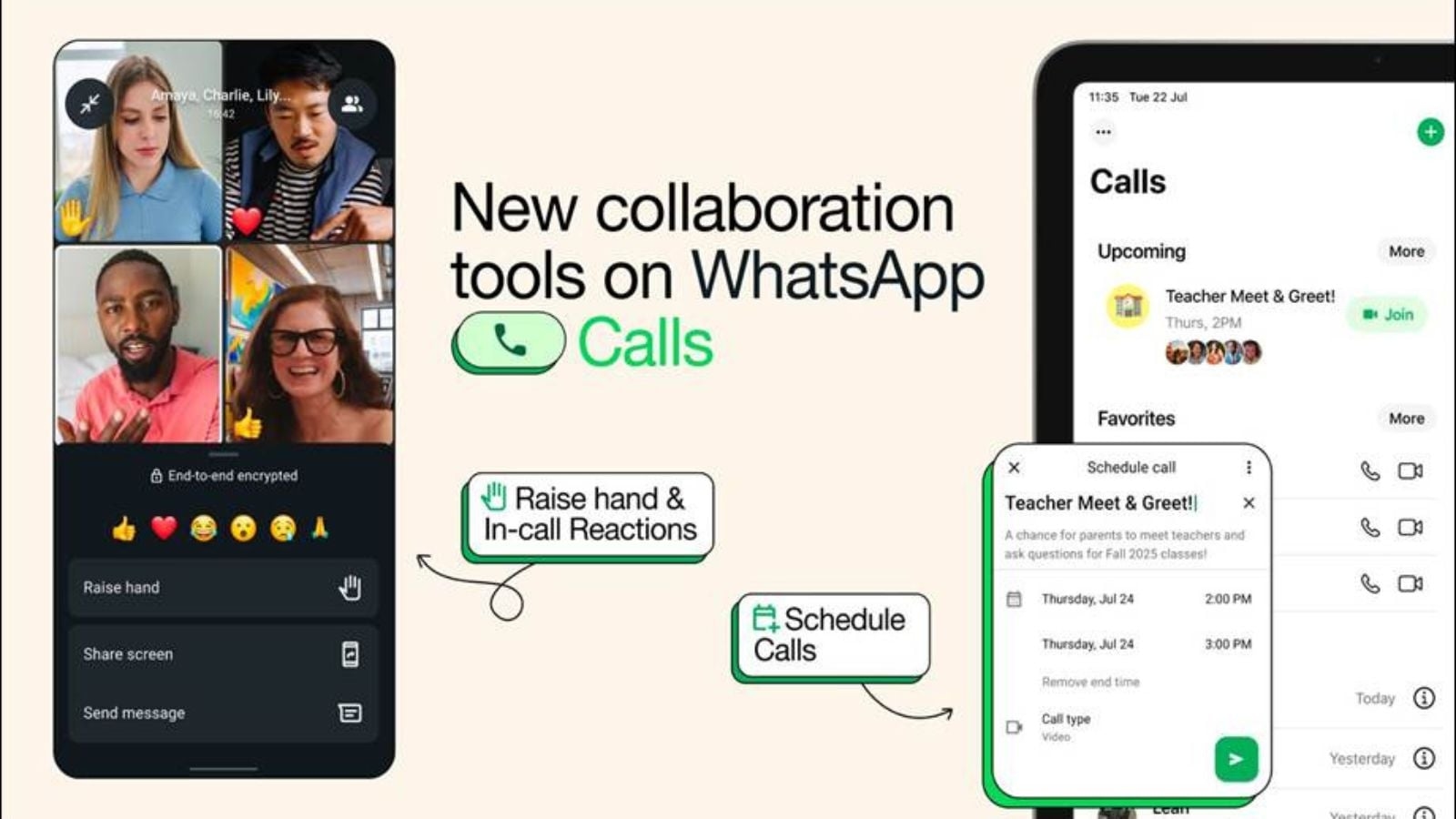 WhatsApp unveils new ‘Schedule Calls' feature for group and individual users