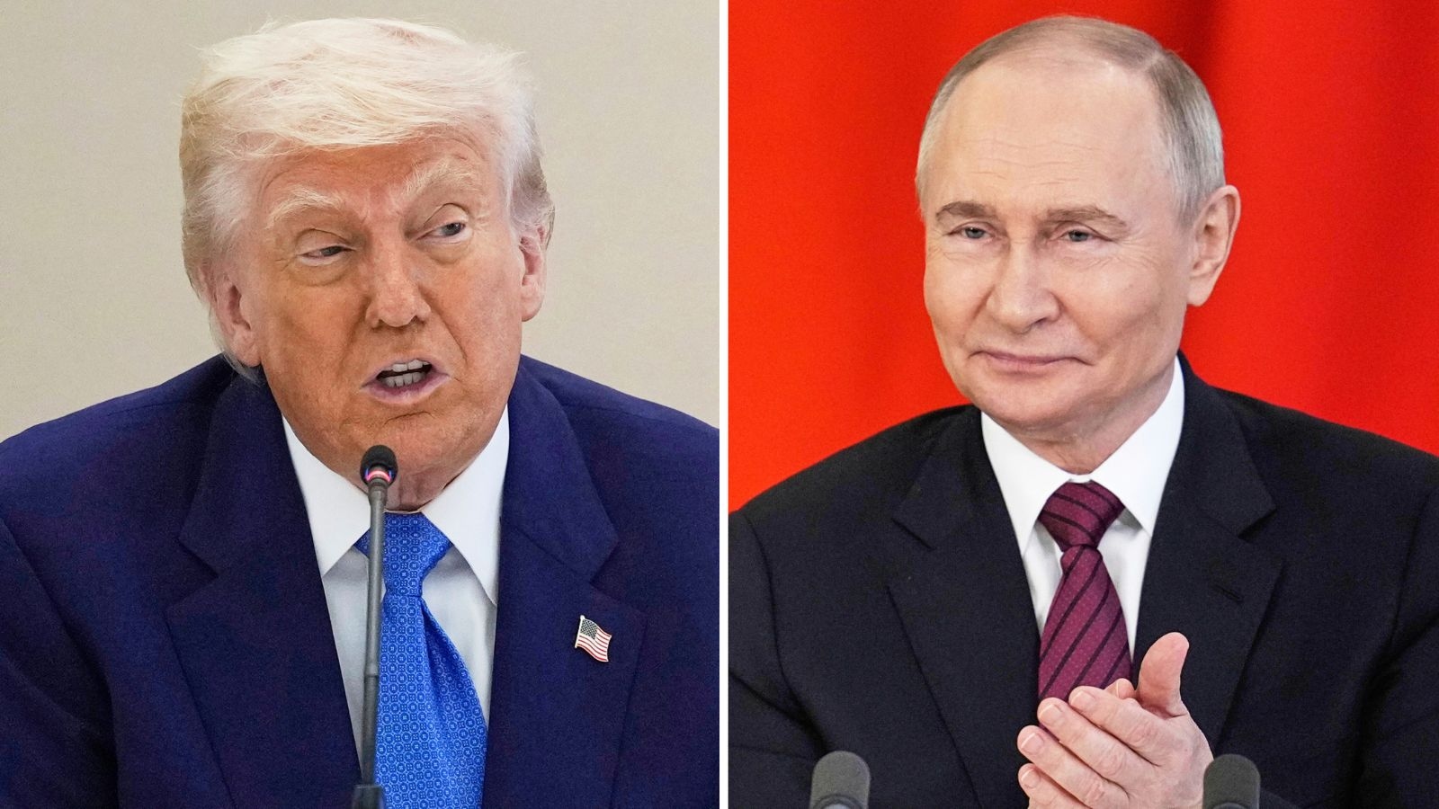 Trump and Putin to meet to discuss Ukraine peace deal in Alaska