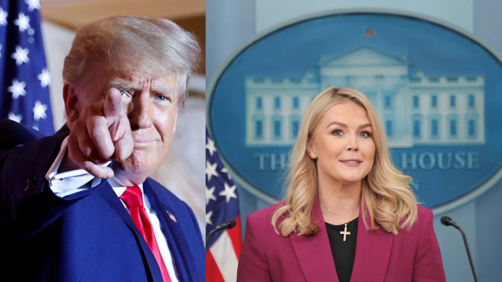 Trump praises press secretary Karoline Leavitt: ‘That face… those lips… like a machine gun'