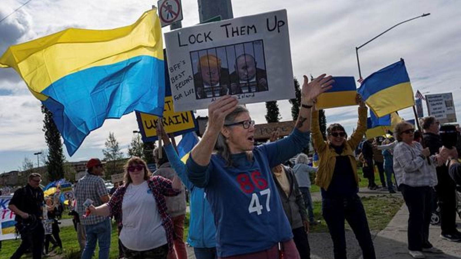 ‘Putin supposed to be in jail': In city hosting Trump-Putin meet, residents take to streets