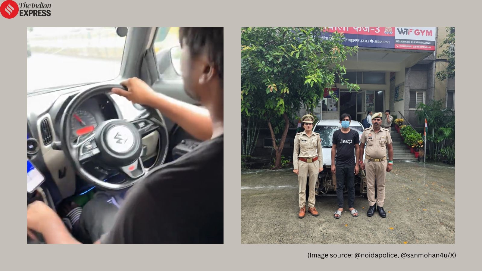 Noida family's Uber ride turns a nightmare as driver speeds off to evade police; video goes viral