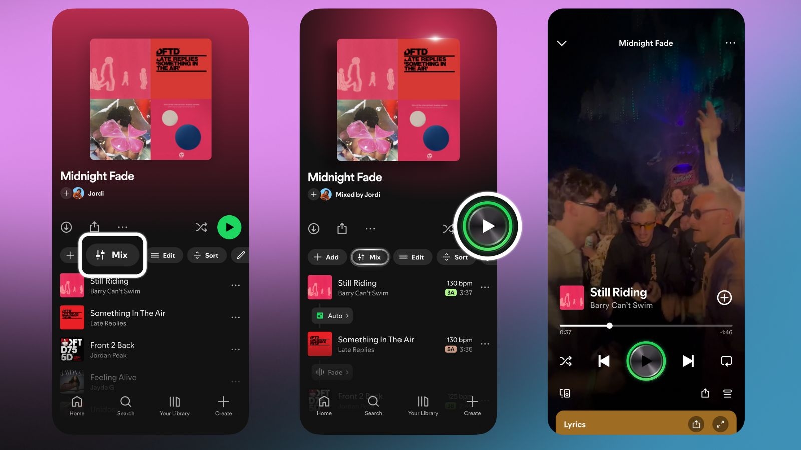 Spotify introduces Mix, a DJ-style feature to personalise playlists