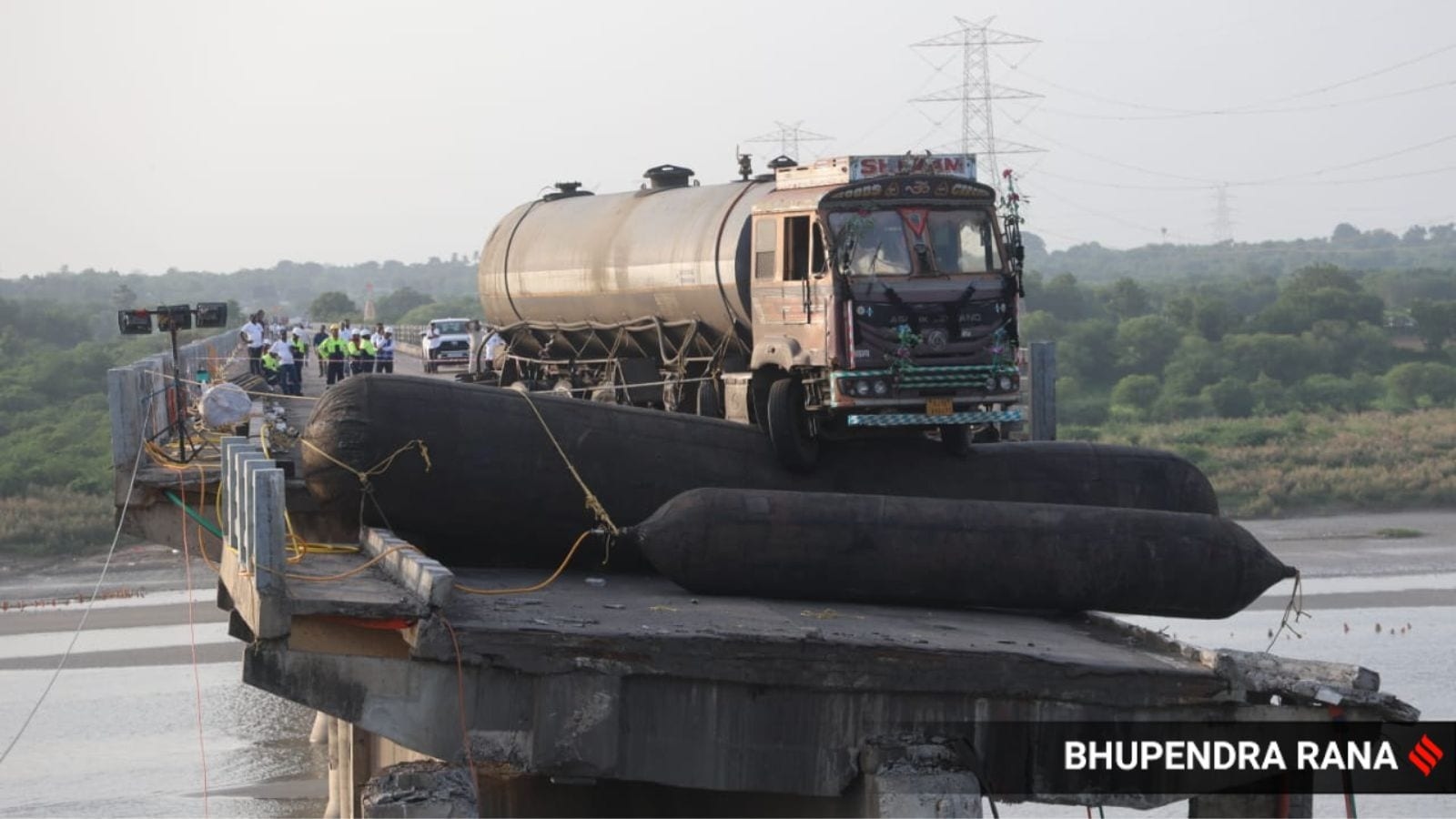 Precision and skill: Expert team retrieves tanker dangling on Vadodara bridge 27 days after collapse