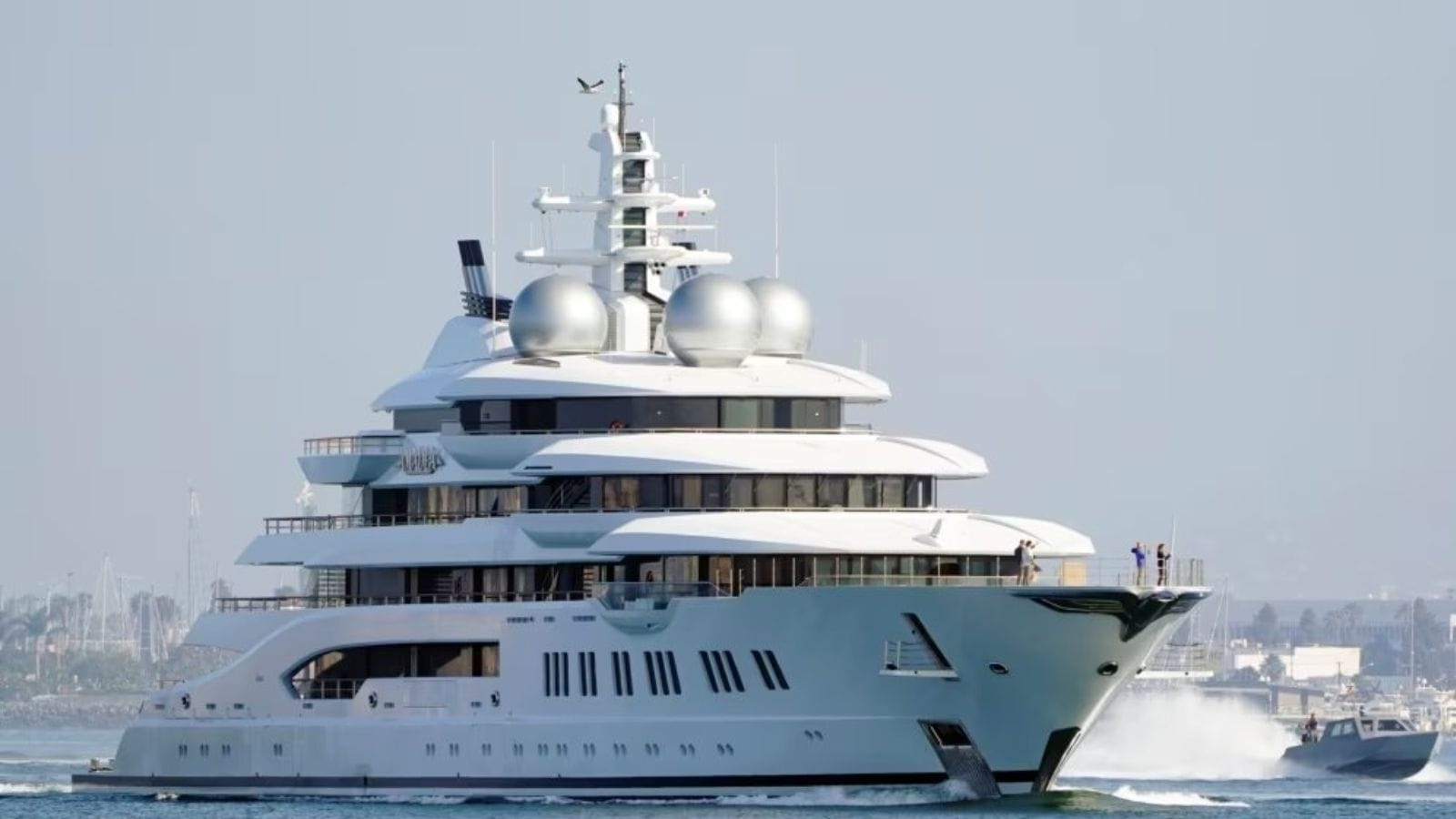 Helipad, gym, salon — and now up for grabs: US to auction $325 million Russian superyacht