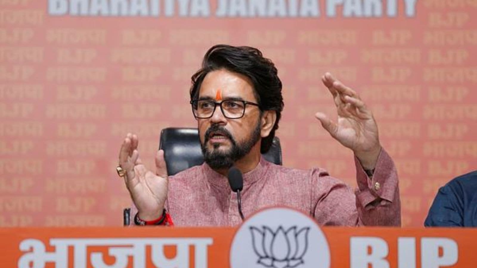 Anurag Thakur ‘proved' fake voter list charge, says Congress; BJP hits back