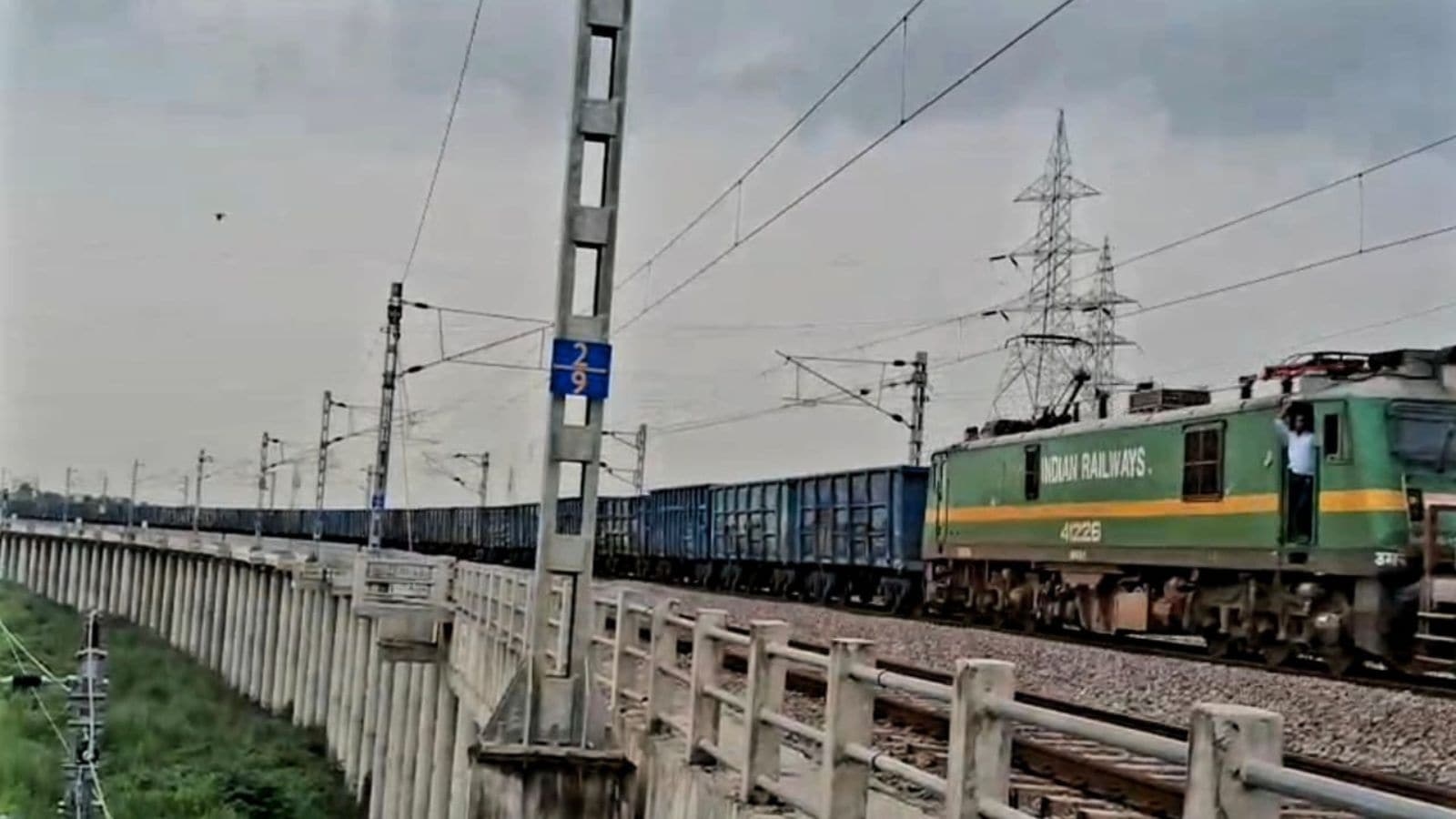 WATCH: Rudrastra – India's longest freight train with 354 wagons, 7 engines