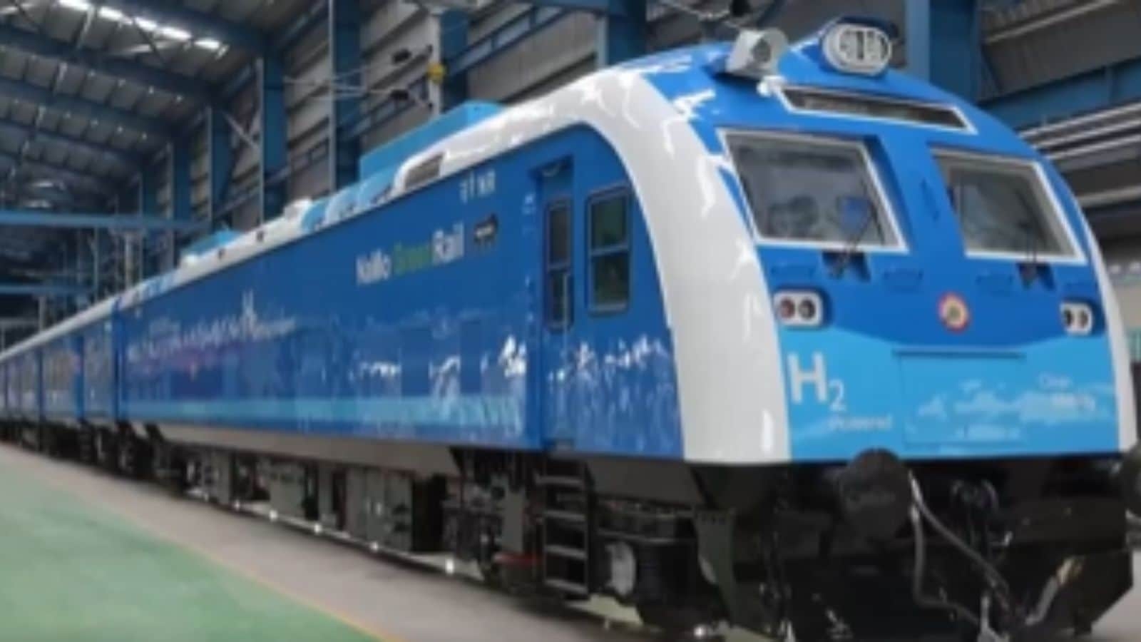 India's first Hydrogen train clears key trials ahead of launch