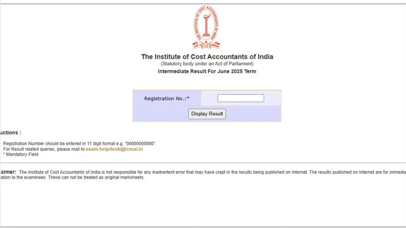 ICMAI CMA Result June 2025 Announced: Hans Jain secures AIR 1 in final; Sujal Saraf tops Inter result