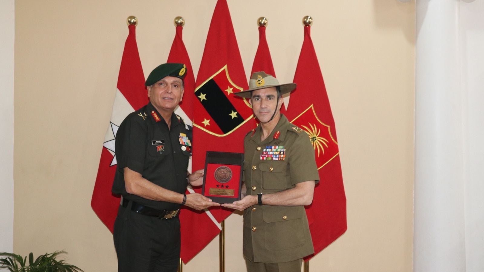 Australian Army Chief meets Southern Army Commander, addresses cadets at NDA