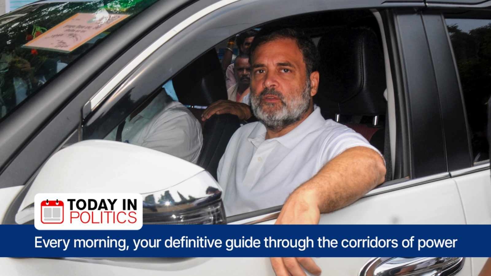 Today in Politics: Rahul Gandhi's dinner with Opposition, with SIR as focus