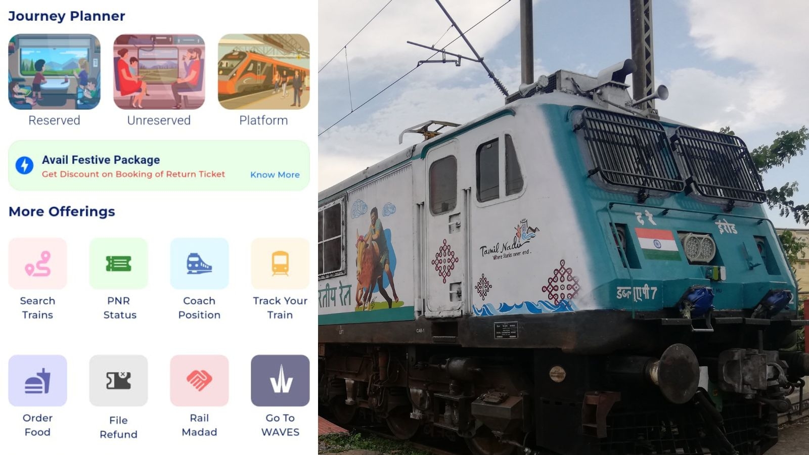 Indian Railways Round Trip Scheme: Here's how to book train ticket via RailOne app & get 20% discount