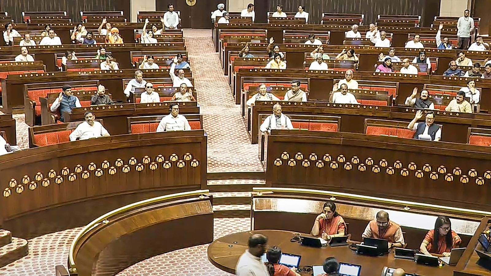 Amid disruptions, Rajya Sabha Chair says expunged proceedings should not be shared on social media