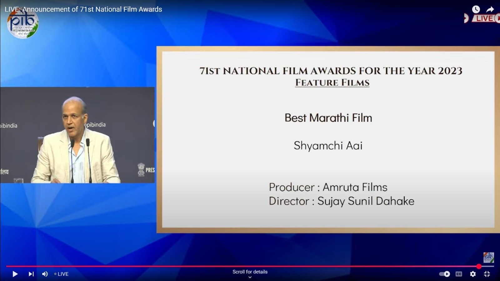 Marathi cinema shines bright at 71st National Film Awards