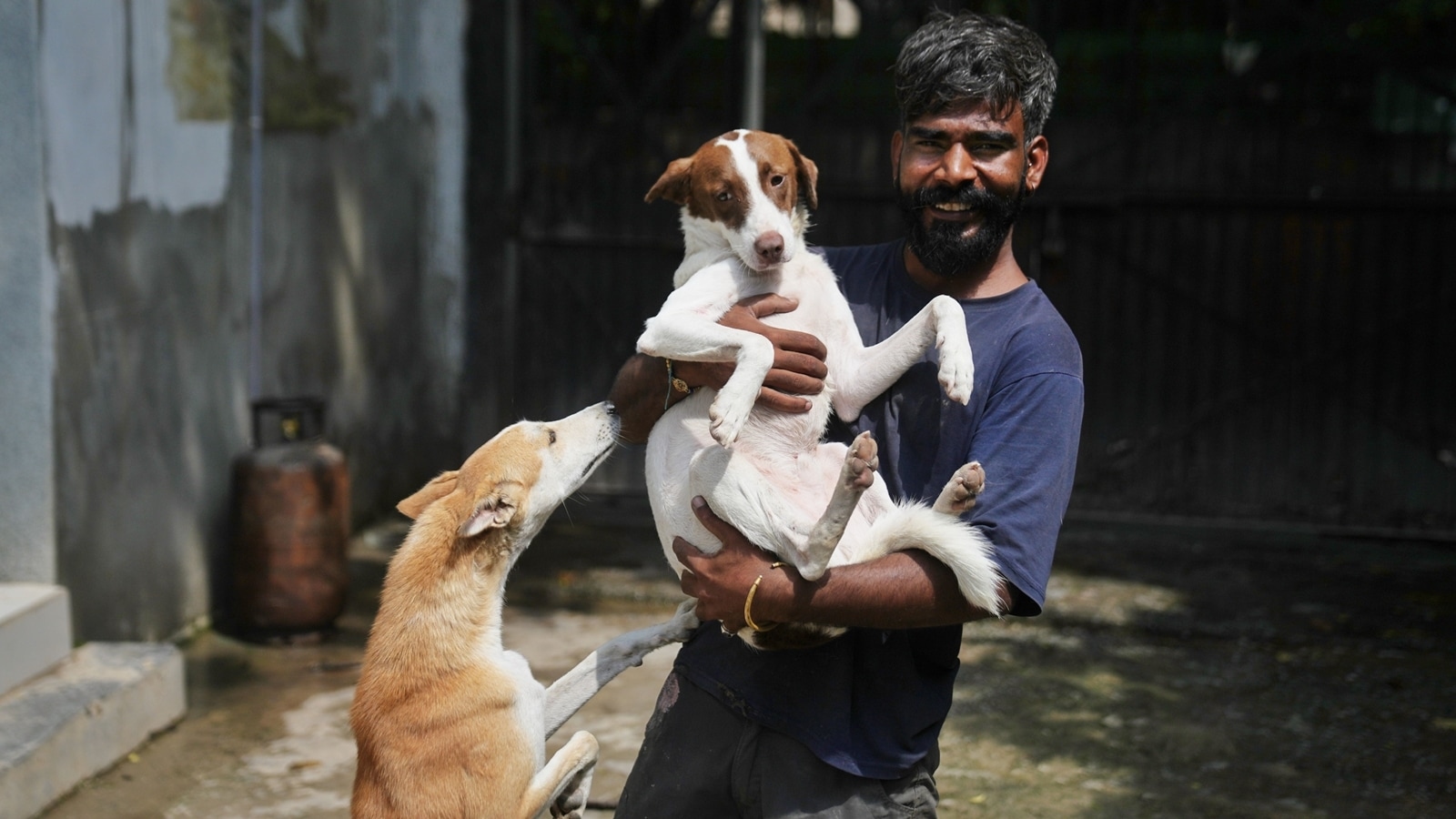 ‘Can I go now, Simba?': Inside the life of a worker at a dog shelter in Delhi & his loyal companion