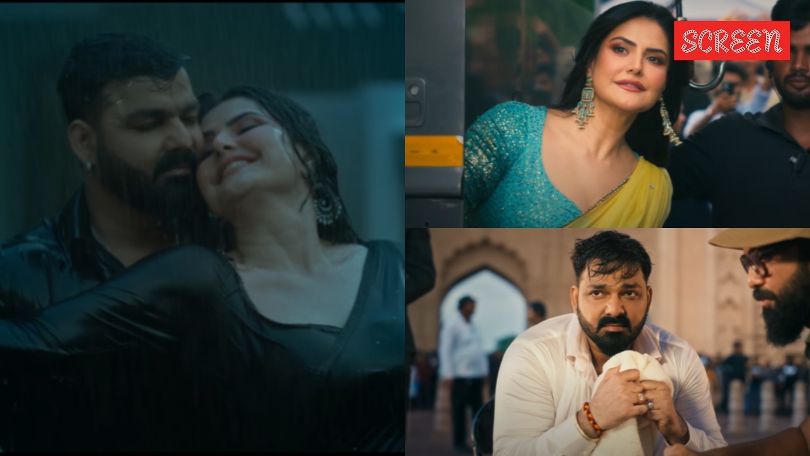 Pawan Singh, Zareen Khan's song ‘Pyaar Mein Hain Hum' presents old-school romance. Watch