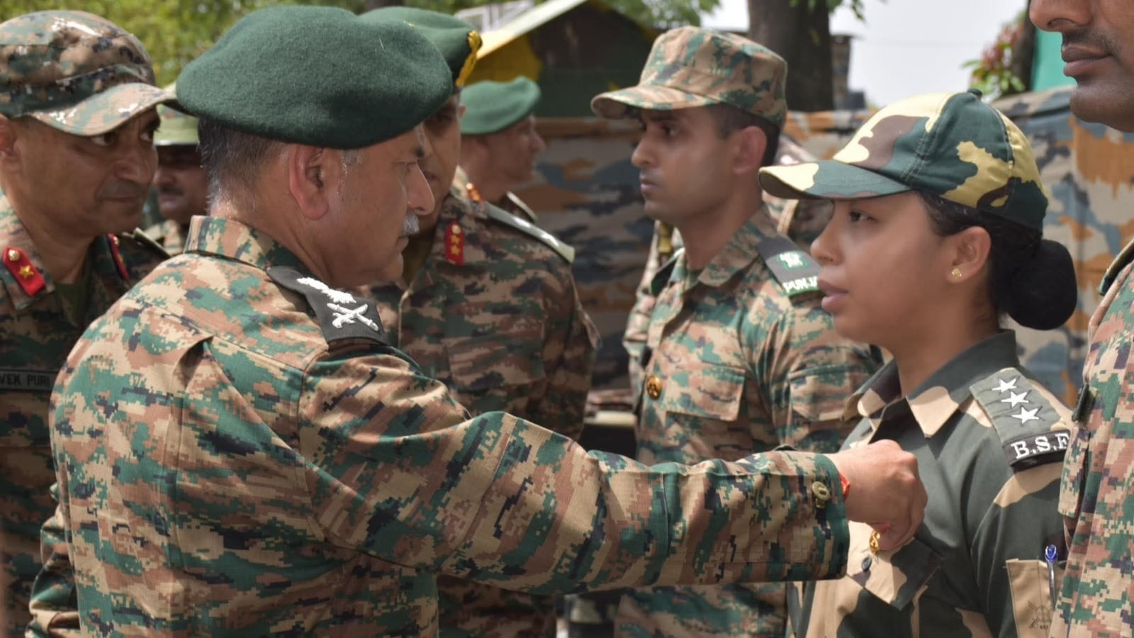 BSF Officer Neha Bhandari Awarded For 'Exceptional Courage' During Operation Sindoor