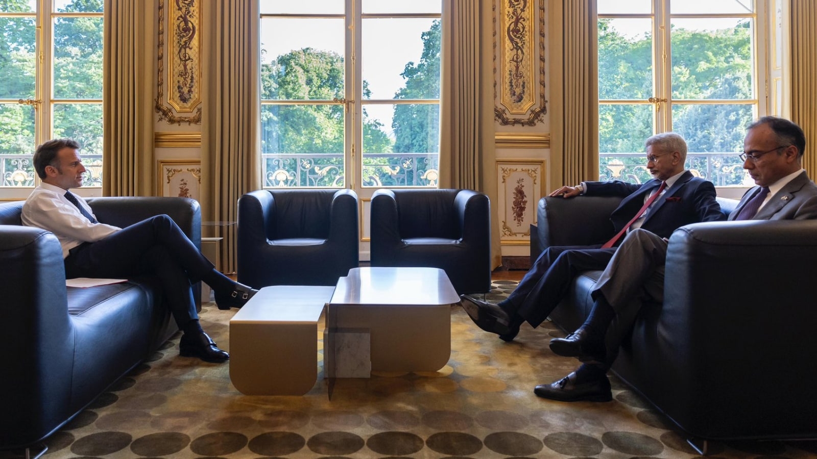 'Our Discussions Reflected Trust': EAM Jaishankar Meets French President Emmanuel Macron