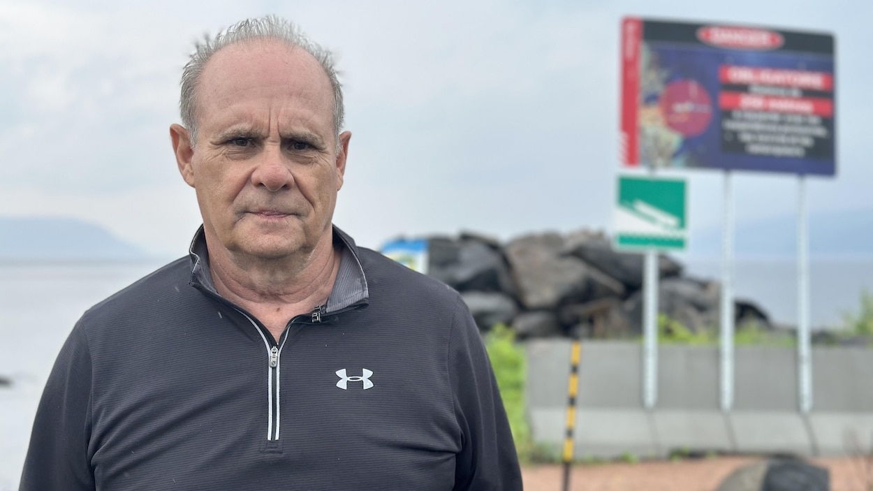 Site de la Consol: le conseiller municipal Raynald Simard dénonce un manque d'entretien