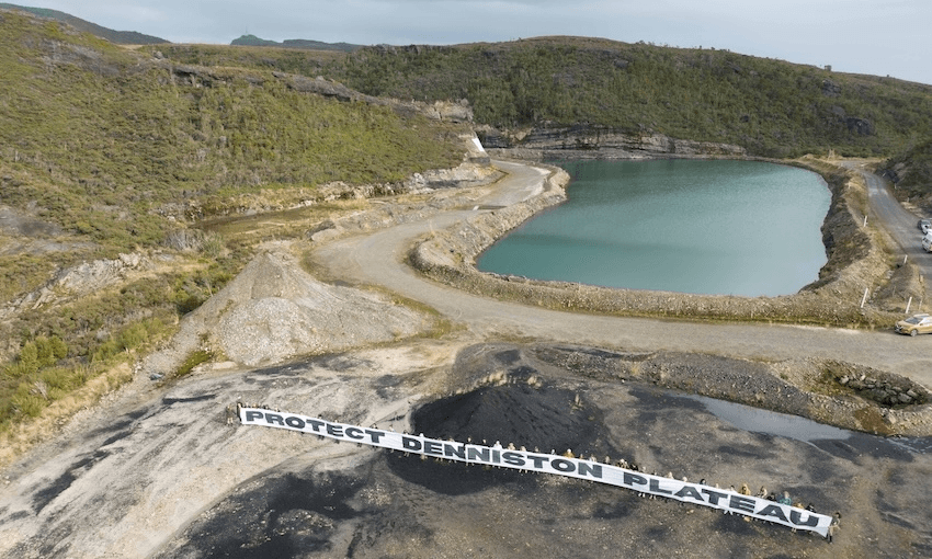Why protesters spent Easter weekend suspended in coal carts