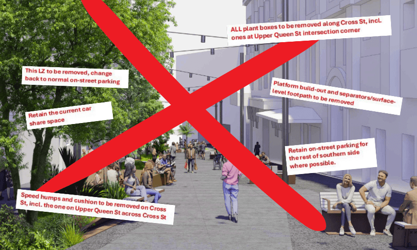 The changes to plans for the streets around the Karanga-a-Hape CRL station, explained