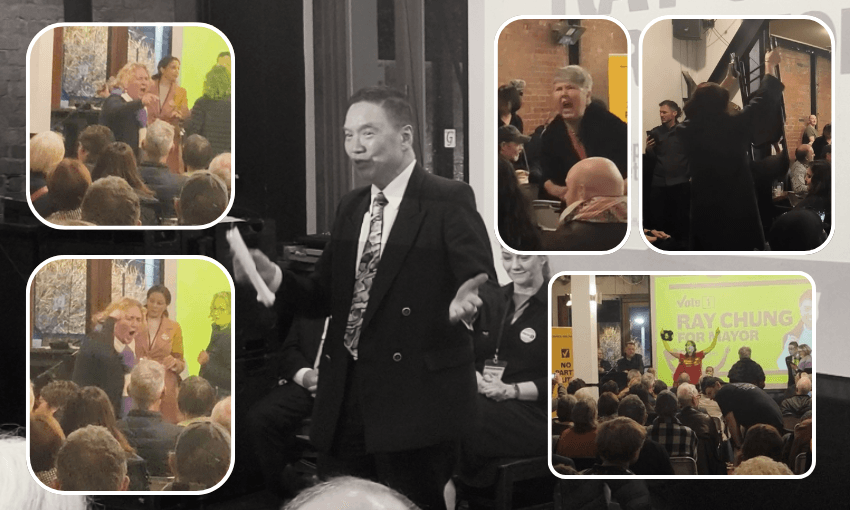 Chaos on Courtenay: Inside Ray Chung's unruly, incomprehensible campaign rally