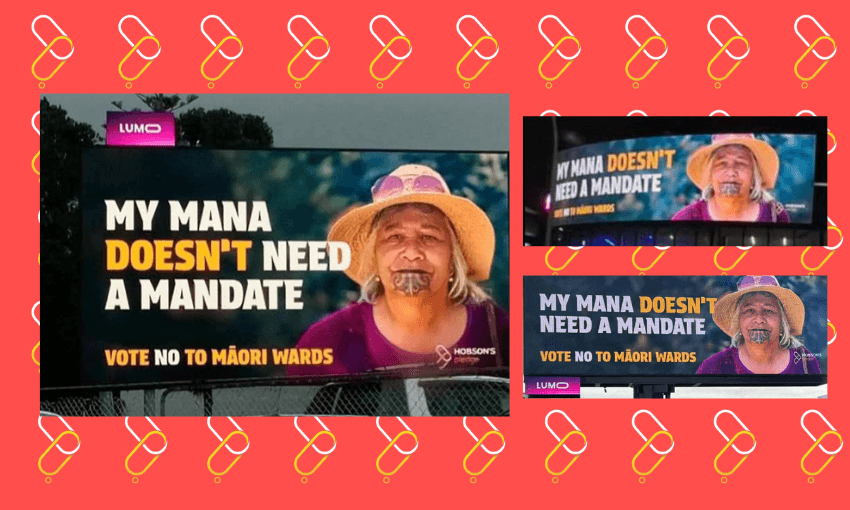 How did Ellen Tamati's face end up on Hobson's Pledge billboards?