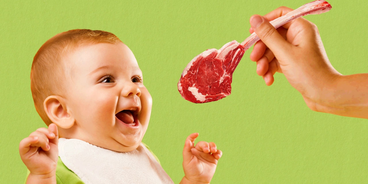 Meet the Parents Raising ‘Carnivore Babies,' Swapping Puréed Fruit for Rib-Eye