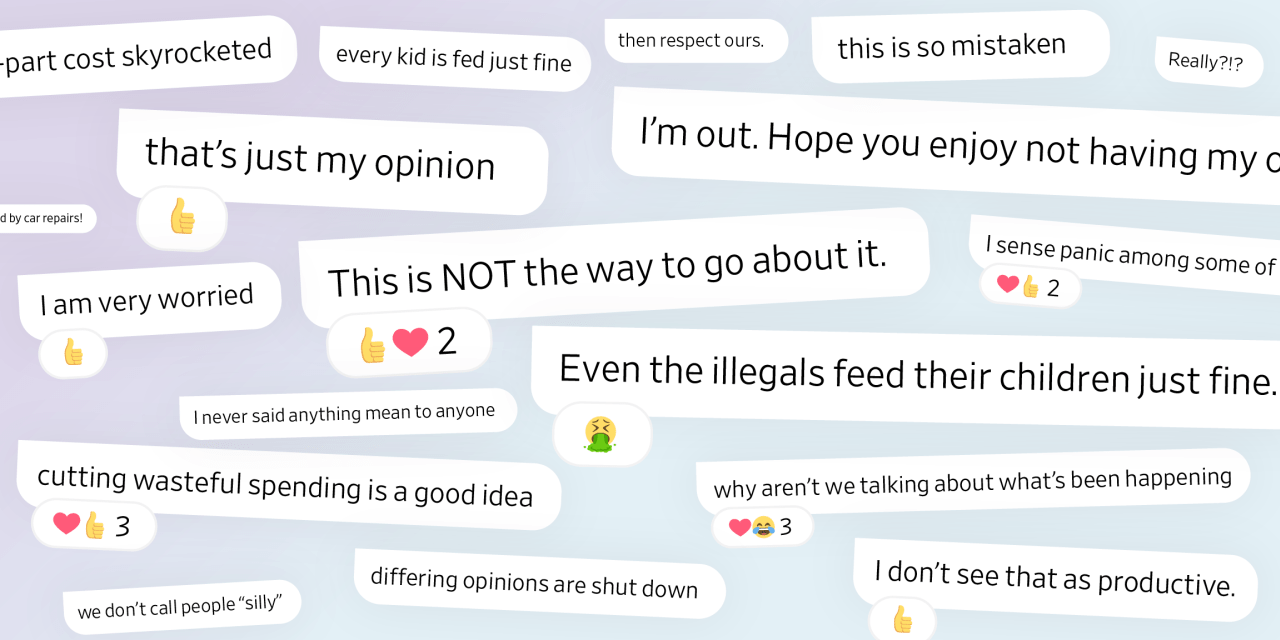 12 Strangers Joined Our Group Chat on Trump's Economy. It Got Messy Fast.