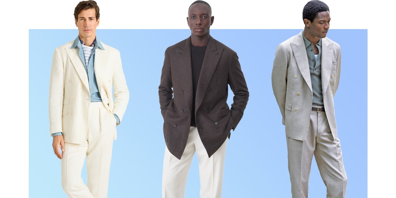 Double-Breasted Blazers Feel Cool and Modern—If You Wear Them Like This