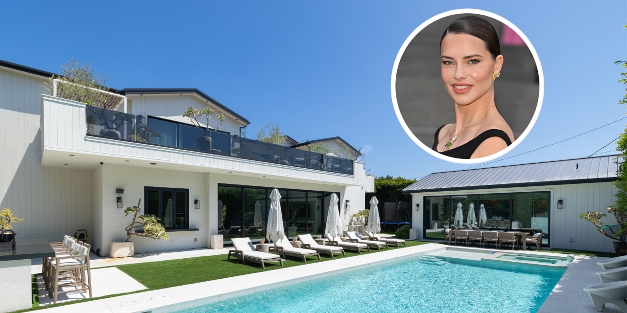 Supermodel Adriana Lima Lists Los Angeles Home With AI Surveillance for $15.995 Million